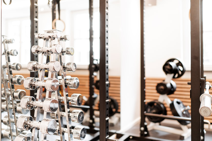 GZM physiotherapy weight room