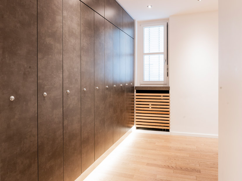 
Changing room for sports physiotherapy Munich