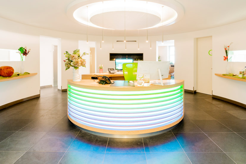 Reception of the Physiotherapy Munich